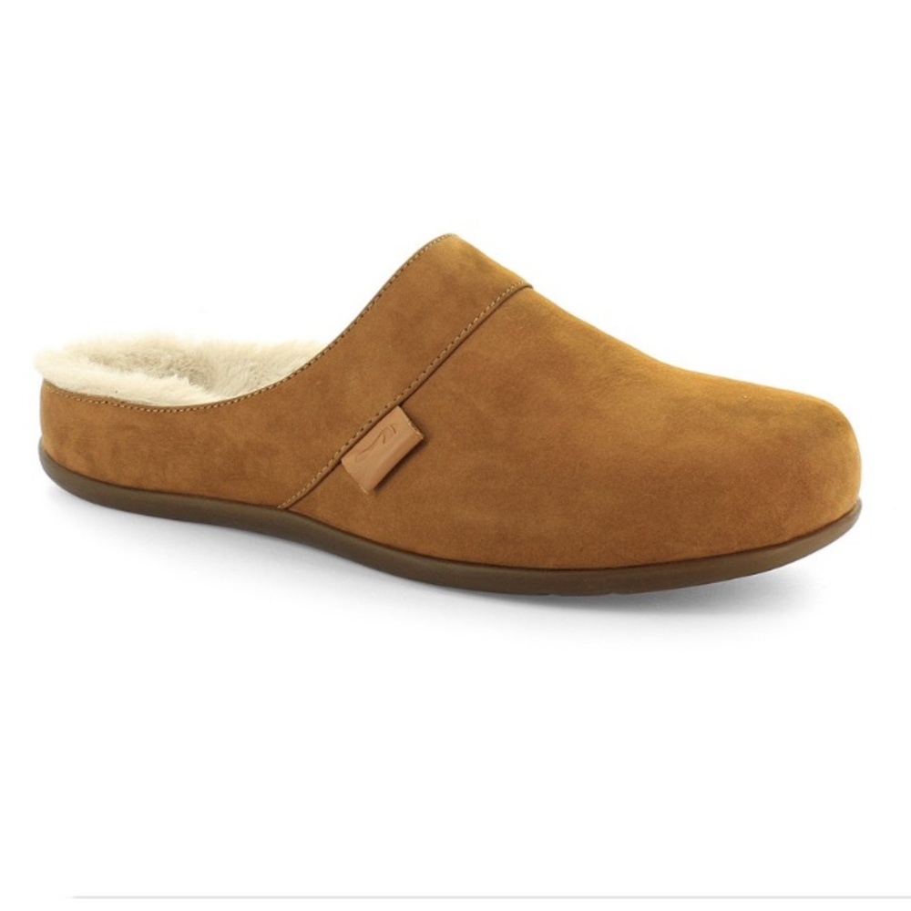 Strive Vienna Women's Nubuck‎ Leather Supportive Slippers ❤️ SZ 9.5/10
